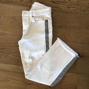 Velvet Brand White Cropped Jeans